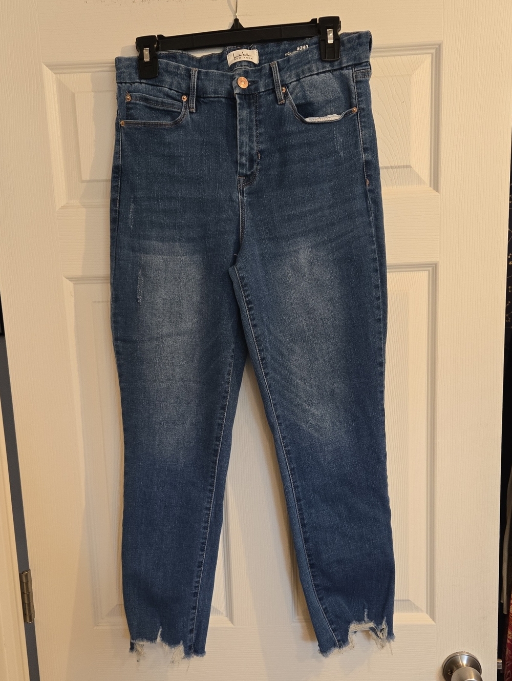 Nicole Miller High-Rise Slim Straight Size 8
